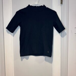 Abercrombie women’s mockneck black top small